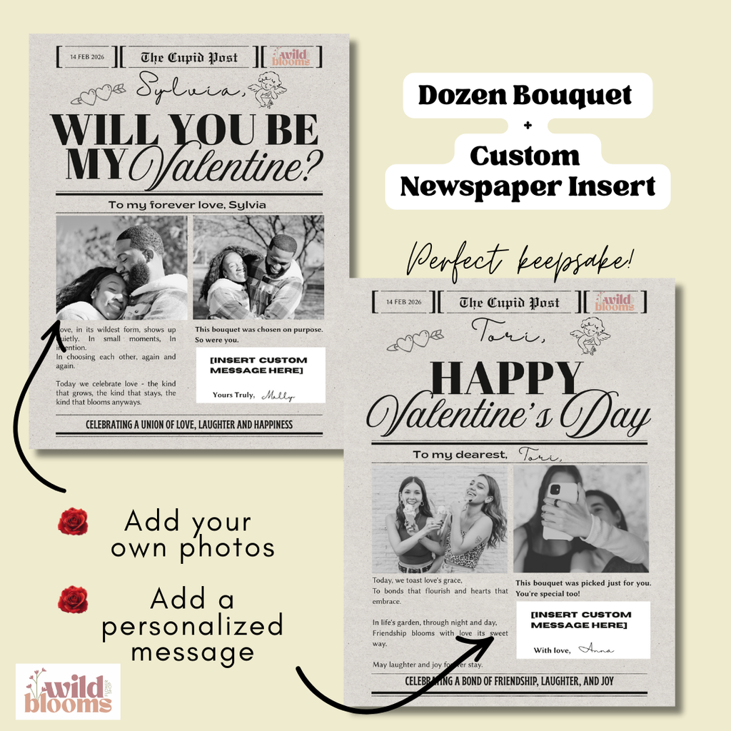 Will You Be My Valentine Bouquet