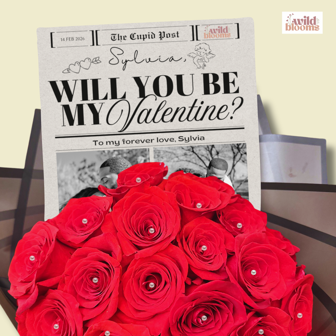 Will You Be My Valentine Bouquet